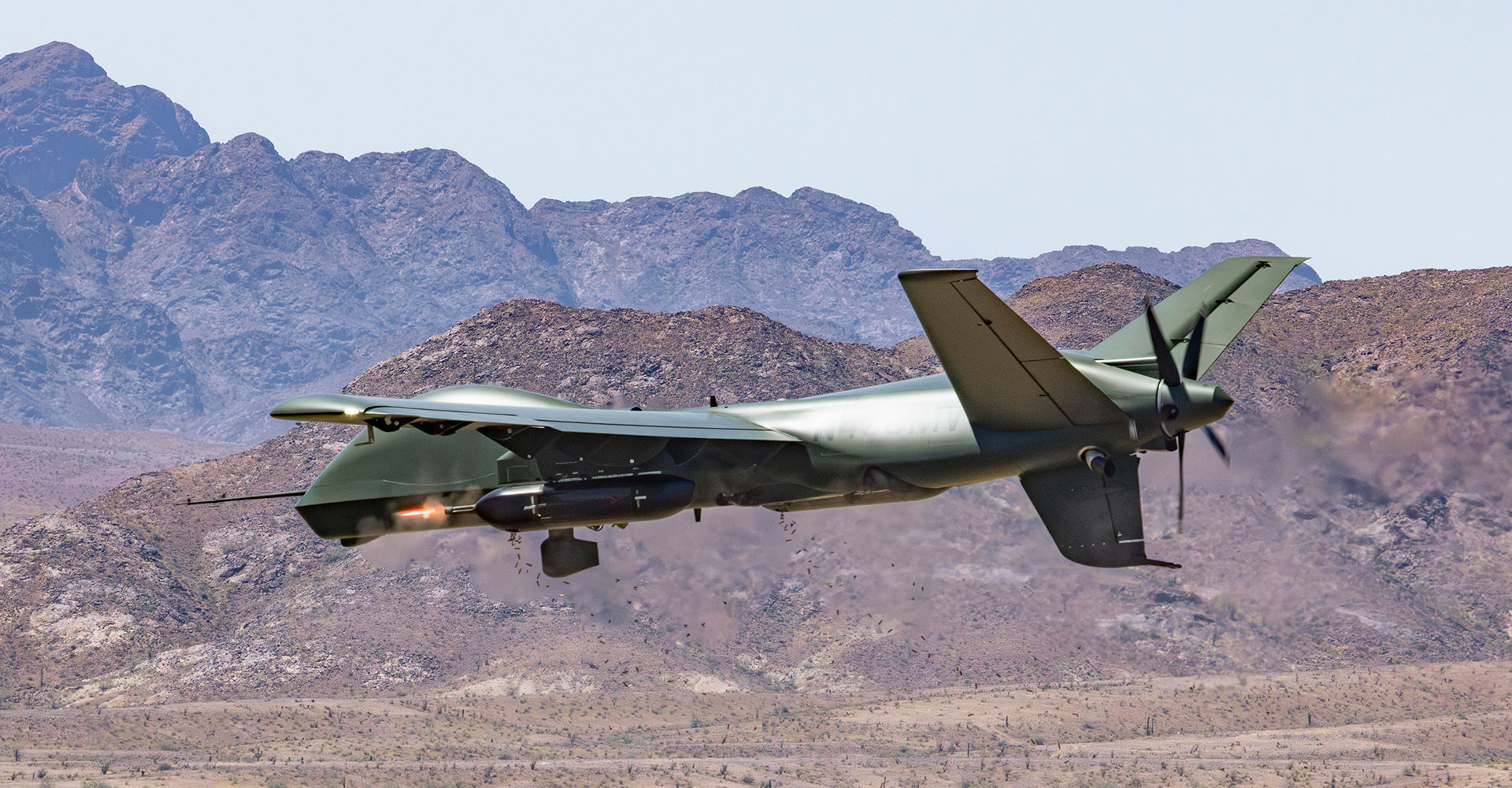 GA-ASI's Mojave successive in-air live-fire tests